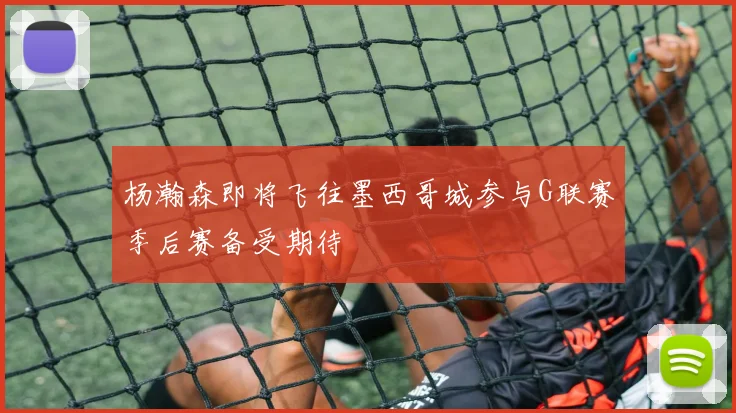 杨瀚森即将飞往墨西哥城参与G联赛季后赛备受期待