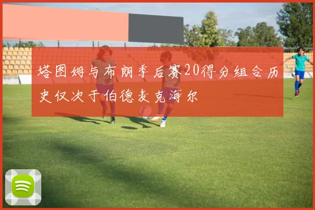 塔图姆与布朗季后赛20得分组合历史仅次于伯德麦克海尔